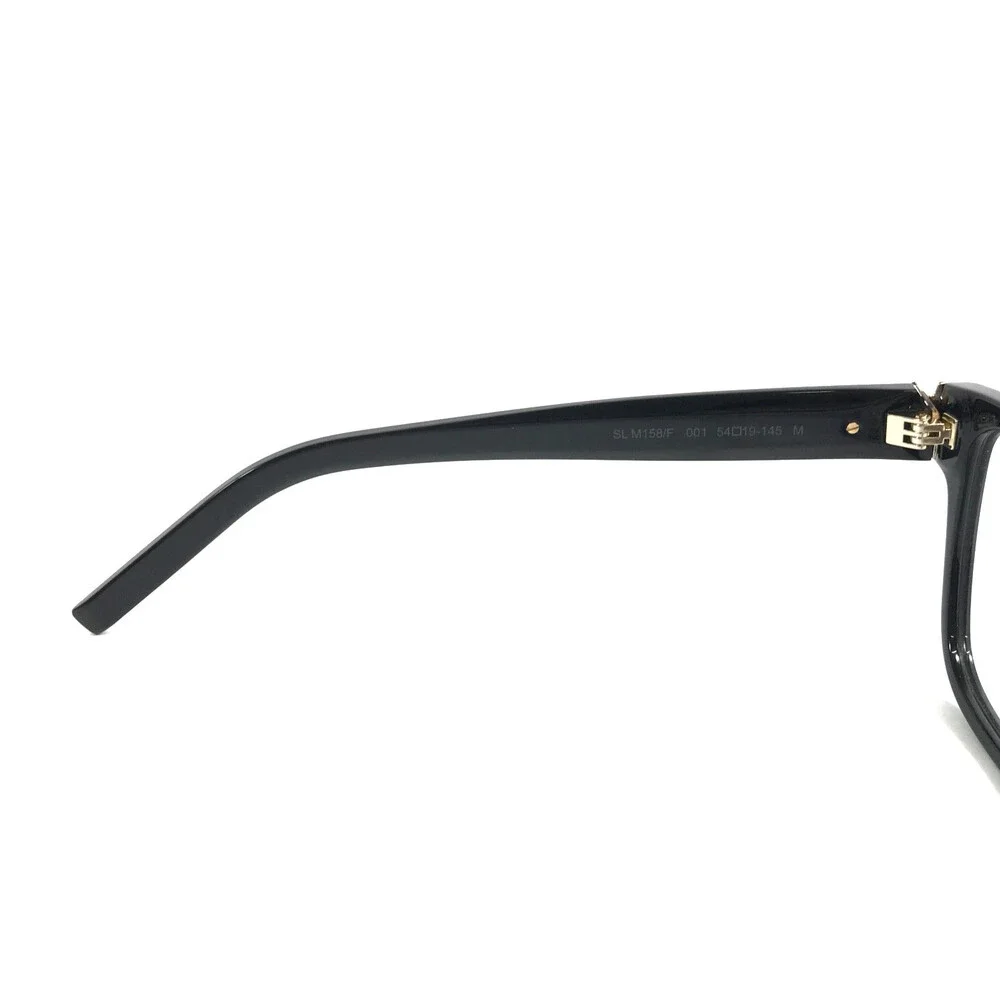 Saint Laurent Eyeglasses Frames SL M158/F 001 Shiny Black Cat Eye 54-19-145